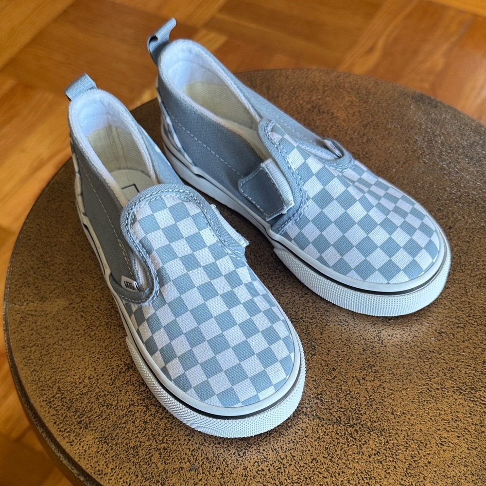 Kids Vans Slip-On Shoes - Blue